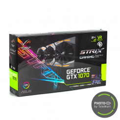 Фото Asus ROG GeForce GTX 1070 STRIX OC 8192MB (STRIX-GTX1070-O8G-GAMING SR) Seller Recertified