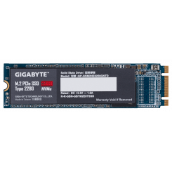 SSD-диск Gigabyte 256GB M.2 (2280 PCI-E) NVMe 1.3 (GP-GSM2NE8256GNTD)