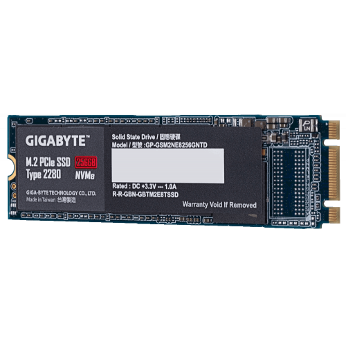 Продати SSD-диск Gigabyte 256GB M.2 (2280 PCI-E) NVMe 1.3 (GP-GSM2NE8256GNTD) за Trade-In у інтернет-магазині Телемарт - Київ, Дніпро, Україна фото