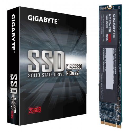 Продать SSD-диск Gigabyte 256GB M.2 (2280 PCI-E) NVMe 1.3 (GP-GSM2NE8256GNTD) по Trade-In интернет-магазине Телемарт - Киев, Днепр, Украина фото