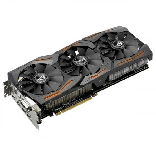 Продати Відеокарта Asus ROG GeForce GTX 1070 STRIX OC 8192MB (STRIX-GTX1070-O8G-GAMING) Ref за Trade-In у інтернет-магазині Телемарт - Київ, Дніпро, Україна фото
