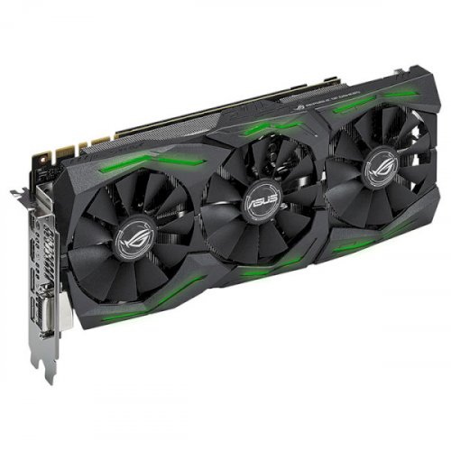 Продати Відеокарта Asus ROG GeForce GTX 1070 STRIX OC 8192MB (STRIX-GTX1070-O8G-GAMING) Ref за Trade-In у інтернет-магазині Телемарт - Київ, Дніпро, Україна фото
