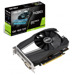 Видеокарта Asus GeForce GTX 1660 Phoenix OC 6144MB (PH-GTX1660-O6G)