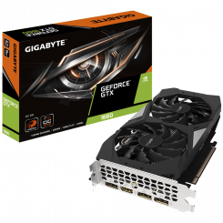 Видеокарта Gigabyte GeForce GTX 1660 OC 6144MB (GV-N1660OC-6GD)