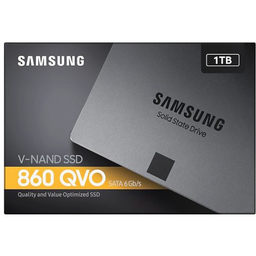 Photo SSD Drive Samsung 860 QVO V-NAND QLC 1TB 2.5
