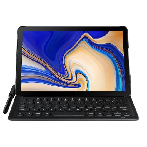 Samsung Book Cover Keyboard для Galaxy Tab S4 (EJ-FT830BBRGRU) Black купити в Україні | Telemart фото