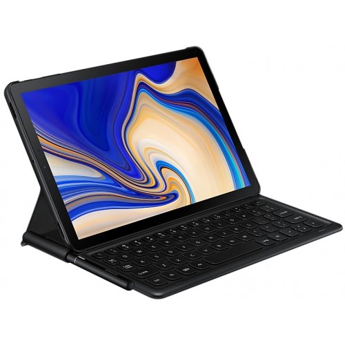 Samsung Book Cover Keyboard для Galaxy Tab S4 (EJ-FT830BBRGRU) Black купити в Україні | Telemart фото