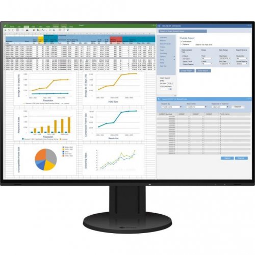 

Eizo 24" FlexScan EV2457-BK Black