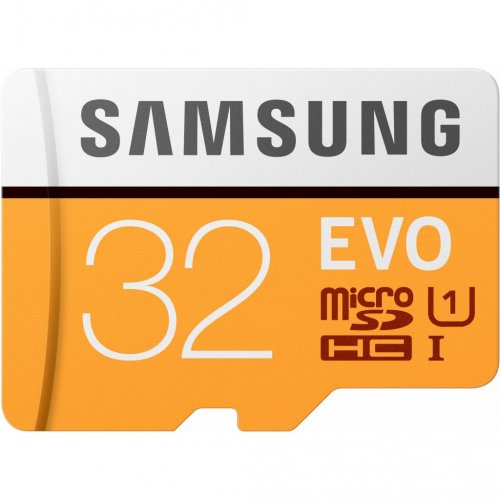 Купить Карта памяти Samsung microSDHC EVO 32GB UHS-I U3 Class 10 (с адаптером) (MB-MP32GA/APC) - цена в Харькове, Киеве, Днепре, Одессе
в интернет-магазине Telemart фото