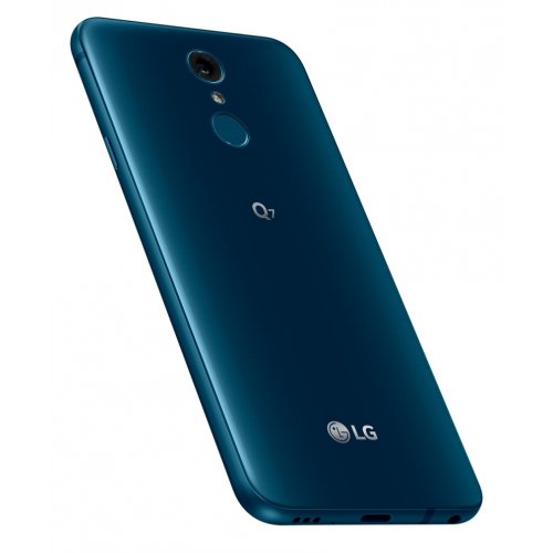Купить Мобильный телефон LG Q7 3/32GB (LMQ610NM.ACISBL) Blue - цена в Харькове, Киеве, Днепре, Одессе
в интернет-магазине Telemart фото