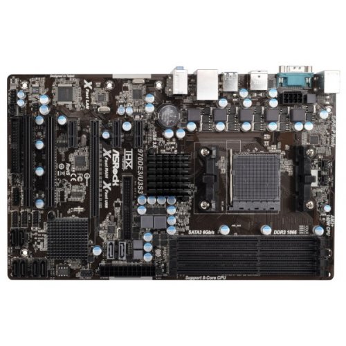 Продать Материнская плата AsRock 970DE3/U3S3 (sAM3+, AMD 770) по Trade-In интернет-магазине Телемарт - Киев, Днепр, Украина фото