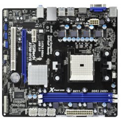 Материнська плата AsRock A75M-HVS (sFM1, AMD A75)