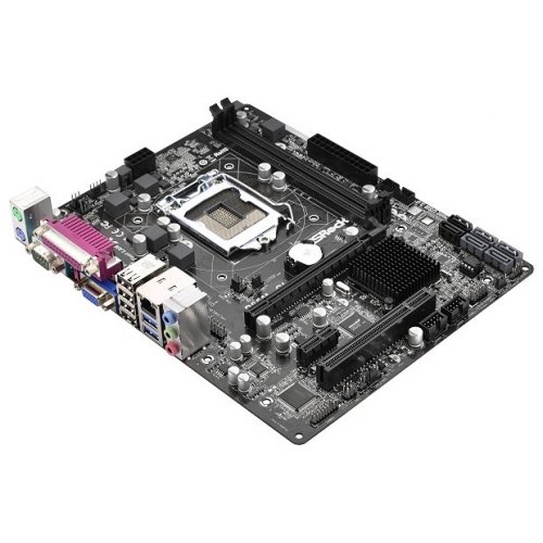 Продать Материнская плата AsRock B85M-GL (s1150, Intel B85) по Trade-In интернет-магазине Телемарт - Киев, Днепр, Украина фото