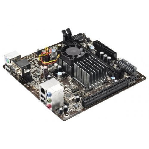 Продать Материнская плата AsRock E35LM1 R2.0 (AMD A50M) по Trade-In интернет-магазине Телемарт - Киев, Днепр, Украина фото