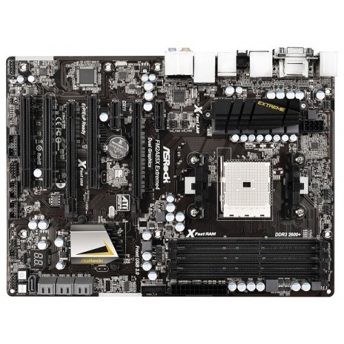 Продать Материнская плата AsRock FM2A85X EXTREME4 (sFM2, AMD A85X) по Trade-In интернет-магазине Телемарт - Киев, Днепр, Украина фото