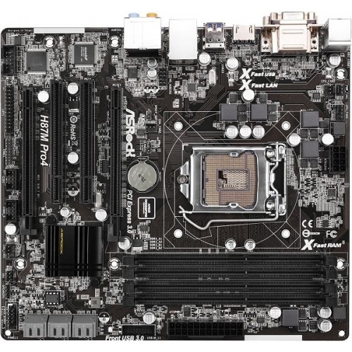 Продати Материнська плата AsRock H87M PRO4 (s1150, Intel H87) за Trade-In у інтернет-магазині Телемарт - Київ, Дніпро, Україна фото