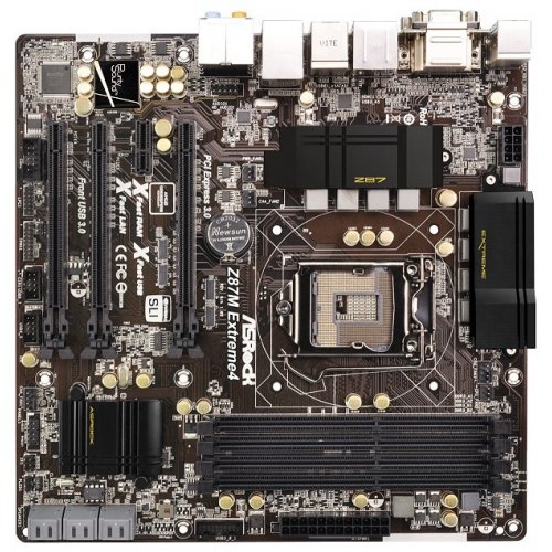 Продати Материнська плата AsRock Z87M EXTREME4 (s1150, Intel Z87) за Trade-In у інтернет-магазині Телемарт - Київ, Дніпро, Україна фото