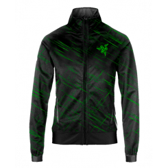 Razer TEMPEST TRACK Jacket Men M (RGS6M09S3F-08-04ME) Black/Green