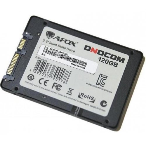 Продать SSD-диск AFOX Value 120GB 2.5" (AFSN8T3BN120G) по Trade-In интернет-магазине Телемарт - Киев, Днепр, Украина фото