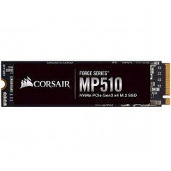Фото Corsair Force Series MP510 3D NAND TLC 240GB M.2 (2280 PCI-E) NVMe x4 (CSSD-F240GBMP510)