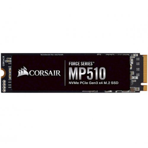 Продать SSD-диск Corsair Force Series MP510 3D NAND TLC 480GB M.2 (2280 PCI-E) NVMe x4 (CSSD-F480GBMP510) по Trade-In интернет-магазине Телемарт - Киев, Днепр, Украина фото
