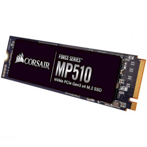 Photo SSD Drive Corsair Force Series MP510 3D NAND TLC 480GB M.2 (2280 PCI-E) NVMe x4 (CSSD-F480GBMP510)