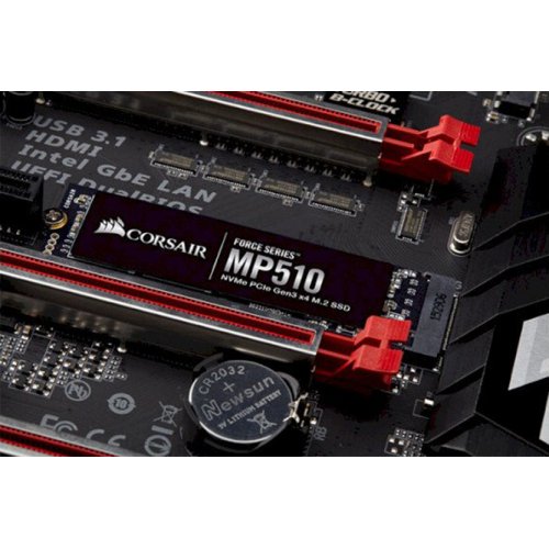 Фото SSD-диск Corsair Force Series MP510 3D NAND TLC 480GB M.2 (2280 PCI-E) NVMe x4 (CSSD-F480GBMP510)