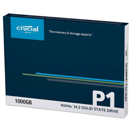 Фото SSD-диск Crucial P1 1TB M.2 (2280 PCI-E) NVMe x4 (CT1000P1SSD8)