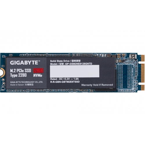 Продати SSD-диск Gigabyte 128GB M.2 (2280 PCI-E) NVMe 1.3 (GP-GSM2NE8128GNTD) за Trade-In у інтернет-магазині Телемарт - Київ, Дніпро, Україна фото