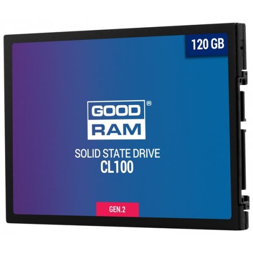 Photo SSD Drive GoodRAM CL100 Gen.2 3D NAND TLC 120GB 2.5