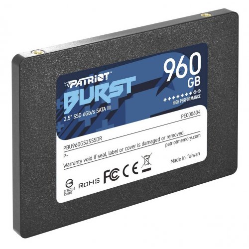 Фото SSD-диск Patriot Burst 960GB TLC 2.5