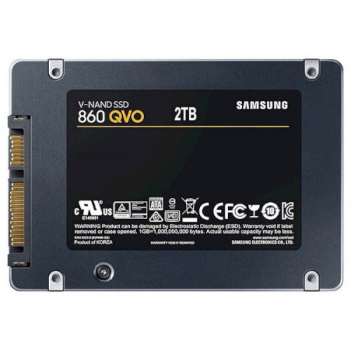 Photo SSD Drive Samsung 860 QVO V-NAND QLC 2TB 2.5