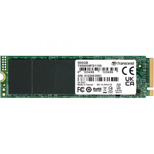 Фото SSD-диск Transcend MTE110S TLC 1TB M.2 (2280 PCI-E) NVMe x4 (TS1TMTE110S)