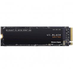 Фото Western Digital Black SN750 500GB M.2 (2280 PCI-E) NVMe x4 (WDS500G3X0C)