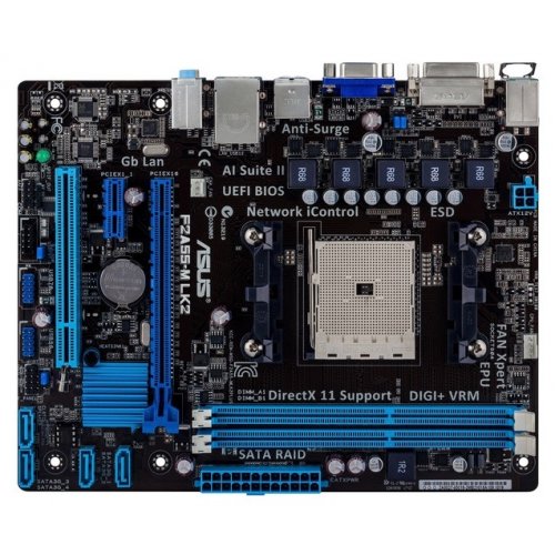 Продати Материнська плата Asus F2A55-M LK2 (sFM2, AMD A55) за Trade-In у інтернет-магазині Телемарт - Київ, Дніпро, Україна фото