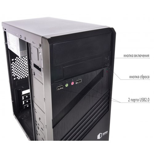 Фото Корпус QUBE QB05M 400W (QB05M_MN4U2) Black