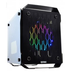 Корпус QUBE Core RGB без БП (CORE_F3NU3) Black