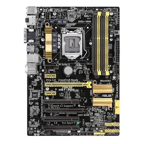 Продати Материнська плата Asus H87-PRO (s1150, Intel H87) за Trade-In у інтернет-магазині Телемарт - Київ, Дніпро, Україна фото