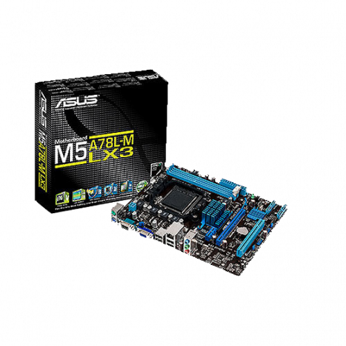 Photo Motherboard Asus M5A78L-M LX3 (sAM3+, AMD 760G)