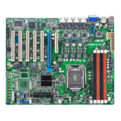 Продать Материнская плата Asus P8B-C/4L (s1155, Intel C202) по Trade-In интернет-магазине Телемарт - Киев, Днепр, Украина фото