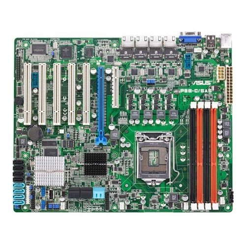 Продать Материнская плата Asus P8B-C/SAS/4L (s1155, Intel C204) по Trade-In интернет-магазине Телемарт - Киев, Днепр, Украина фото