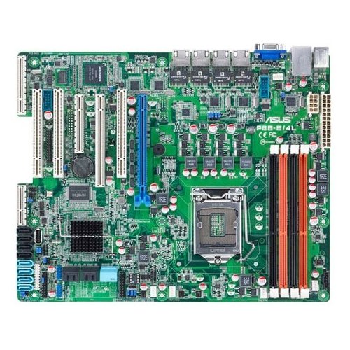 Продать Материнская плата Asus P8B-E/4L (s1155, Intel C204) по Trade-In интернет-магазине Телемарт - Киев, Днепр, Украина фото