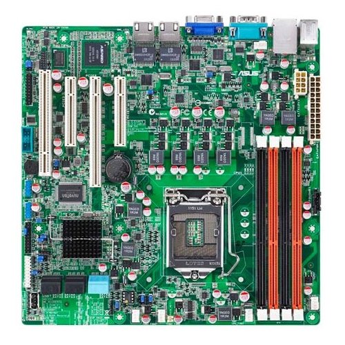 Продать Материнская плата Asus P8B-M (s1155, Intel C204) по Trade-In интернет-магазине Телемарт - Киев, Днепр, Украина фото