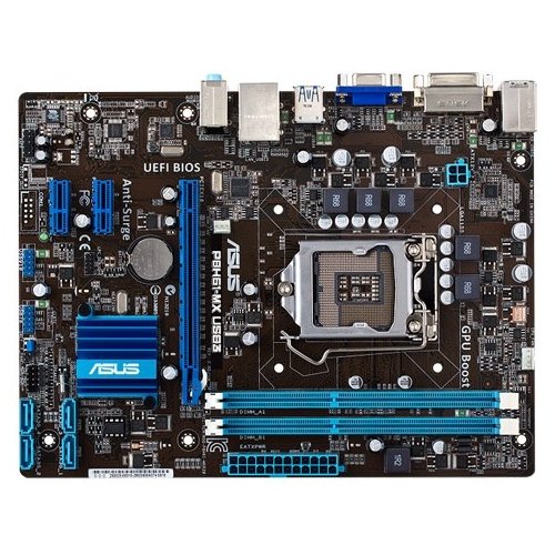 Продати Материнська плата Asus P8H61-MX USB3 (s1155, Intel H61) за Trade-In у інтернет-магазині Телемарт - Київ, Дніпро, Україна фото