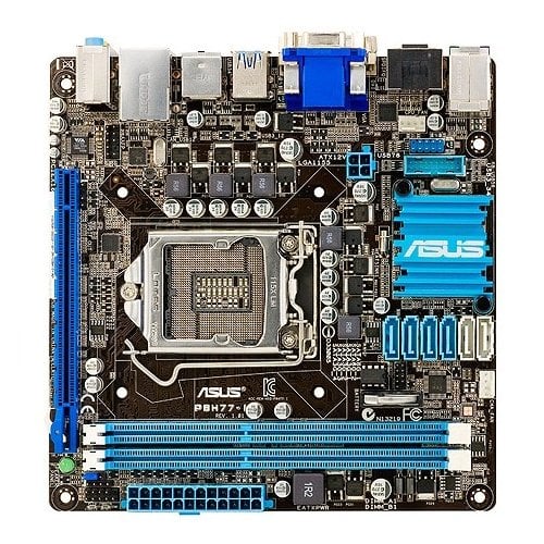 Продати Материнська плата Asus P8H77-I (s1155, Intel H77) за Trade-In у інтернет-магазині Телемарт - Київ, Дніпро, Україна фото