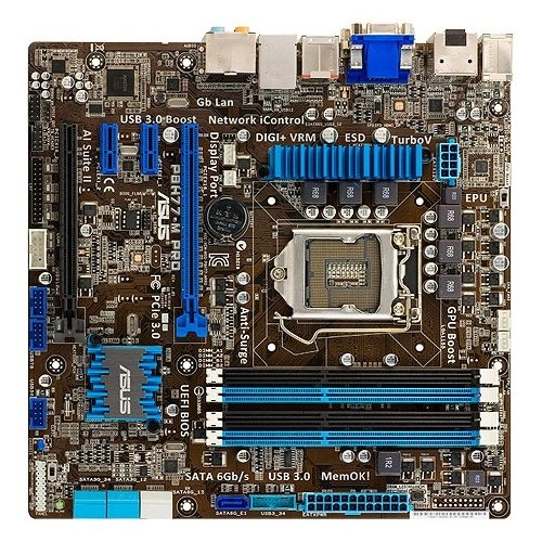 Продати Материнська плата Asus P8H77-M PRO (s1155, Intel H77) за Trade-In у інтернет-магазині Телемарт - Київ, Дніпро, Україна фото