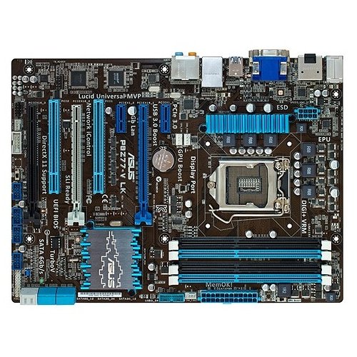 Продать Материнская плата Asus P8Z77-V LK (s1155, Intel Z77) по Trade-In интернет-магазине Телемарт - Киев, Днепр, Украина фото