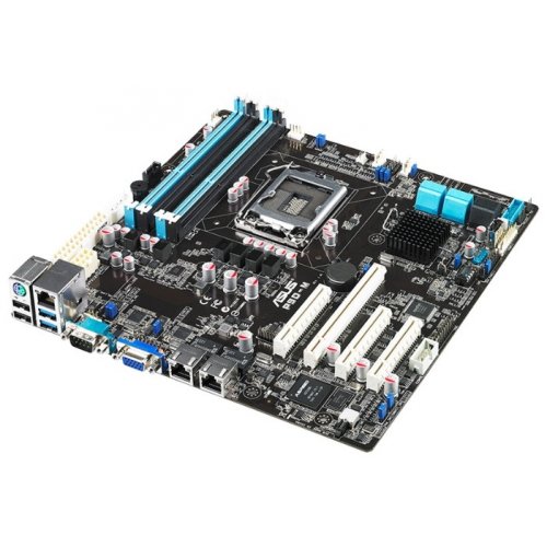 Продать Материнская плата Asus P9D-M (s1150, Intel C224) по Trade-In интернет-магазине Телемарт - Киев, Днепр, Украина фото