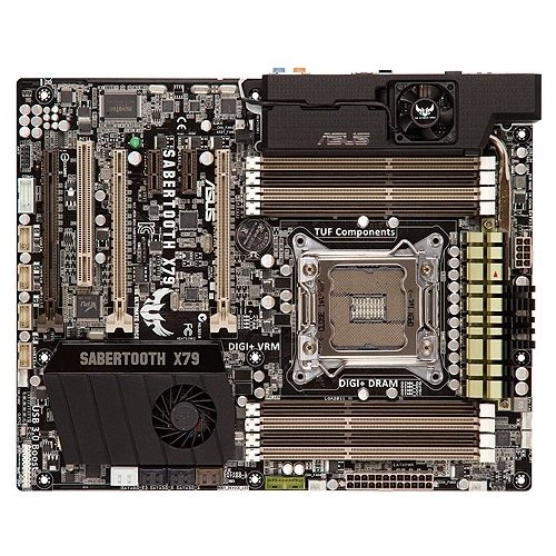 Продать Материнская плата Asus SABERTOOTH X79 (s2011, Intel X79) по Trade-In интернет-магазине Телемарт - Киев, Днепр, Украина фото