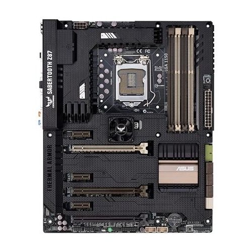 Продать Материнская плата Asus SABERTOOTH Z87 (s1150, Intel Z87) по Trade-In интернет-магазине Телемарт - Киев, Днепр, Украина фото